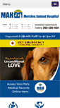 Mobile Screenshot of meridenanimalhospital.com